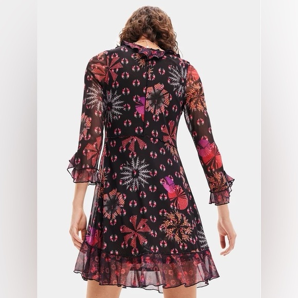 🔥NWT Desigual Geometric Mini Dress - Picture 11 of 12